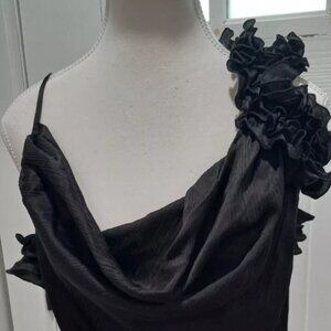 Bebe Ruffled Women Shirt Top Size Small